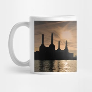 Battersea Power Station River Thames London Mug